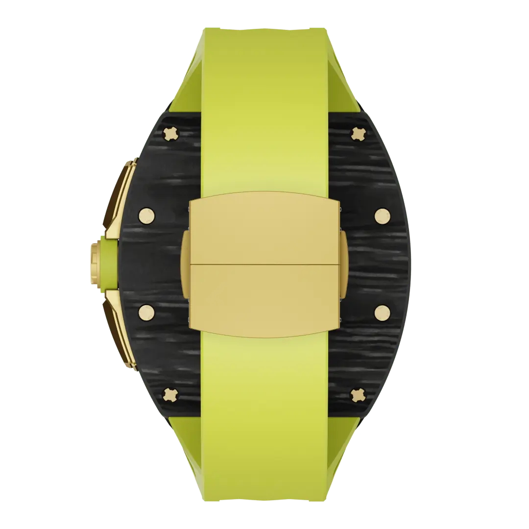 Carbon Fiber Case & Silicone Band for Apple Watch