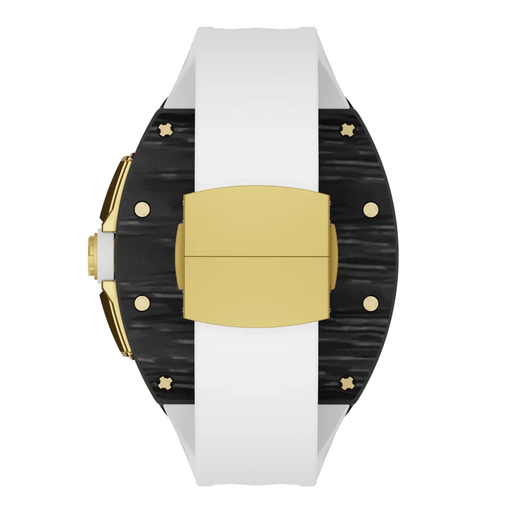 Carbon Fiber Case & Silicone Band for Apple Watch