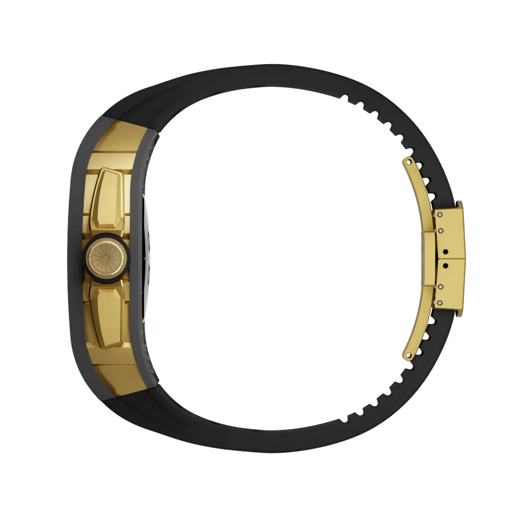 Carbon Fiber Case & Silicone Band for Apple Watch