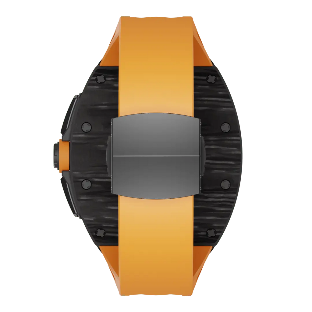 Carbon Fiber Case & Silicone Band for Apple Watch