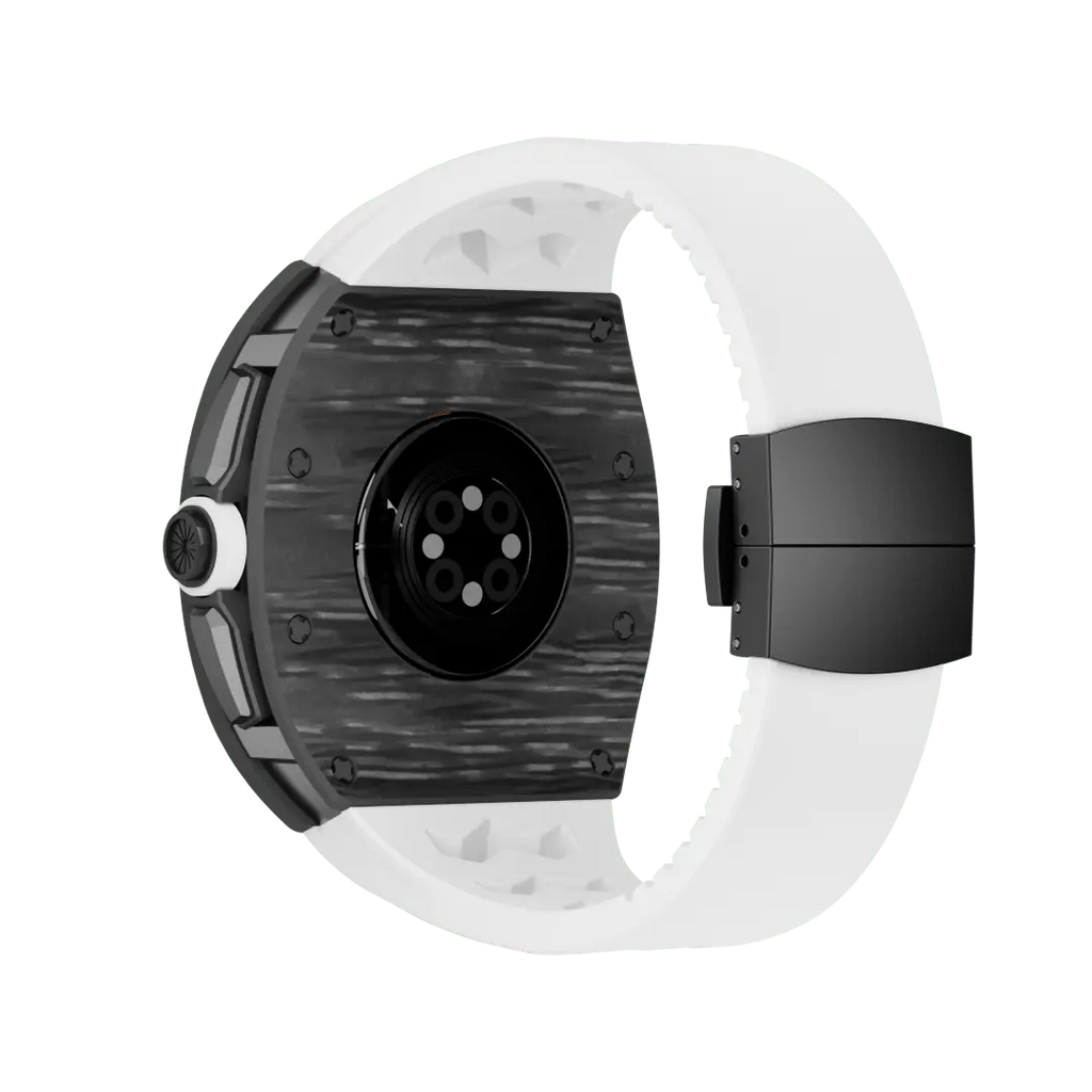 Carbon Fiber Case & Silicone Band for Apple Watch