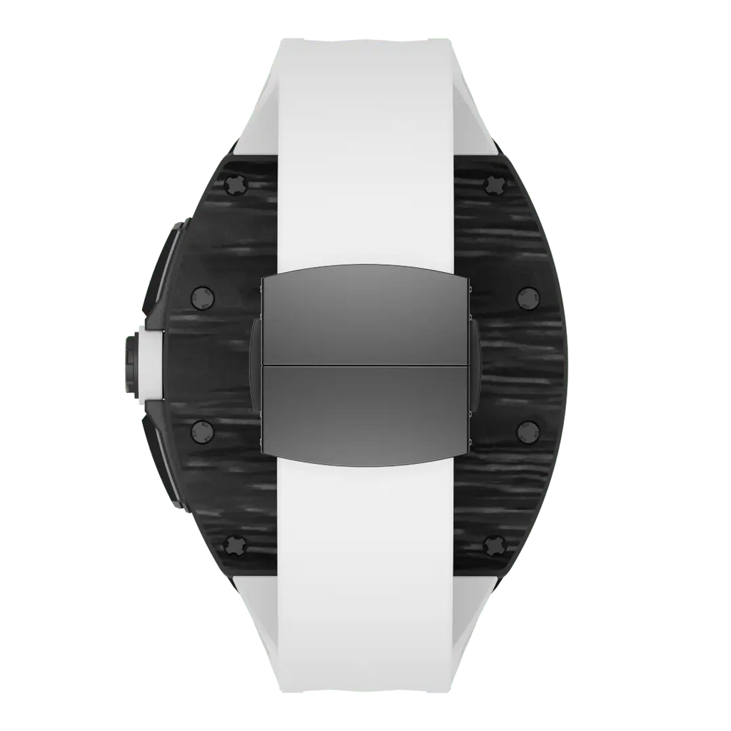 Carbon Fiber Case & Silicone Band for Apple Watch