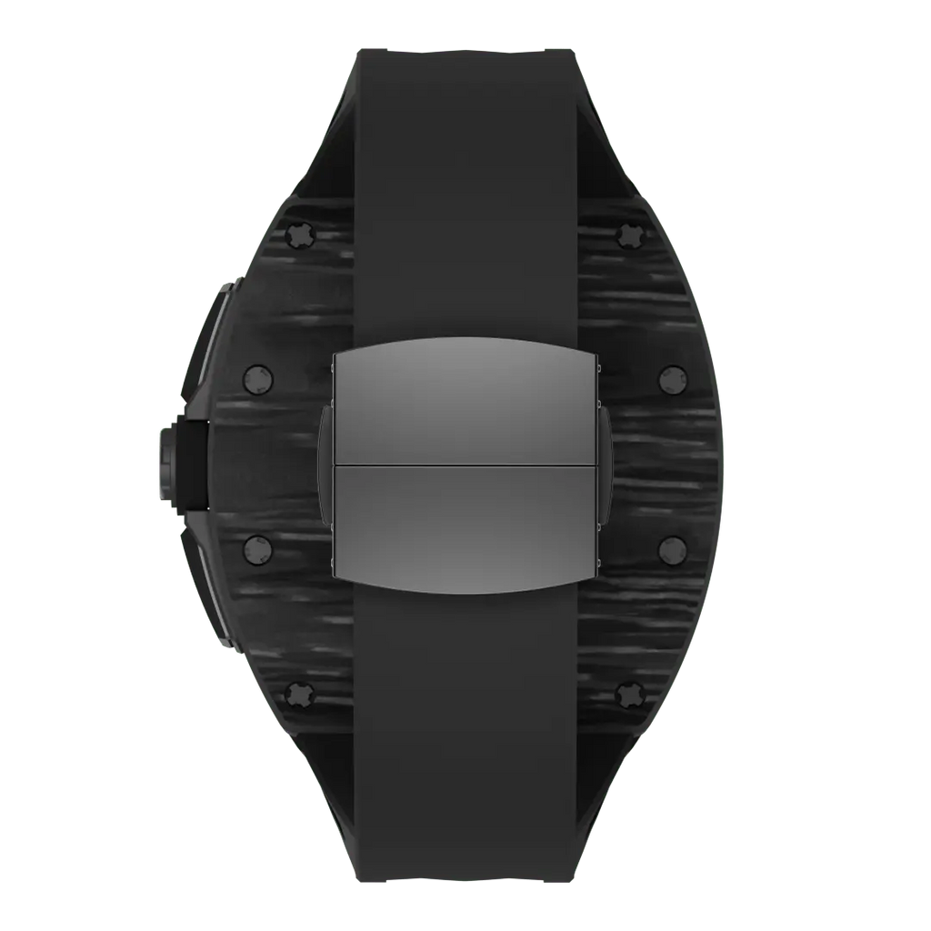 Carbon Fiber Case & Silicone Band for Apple Watch