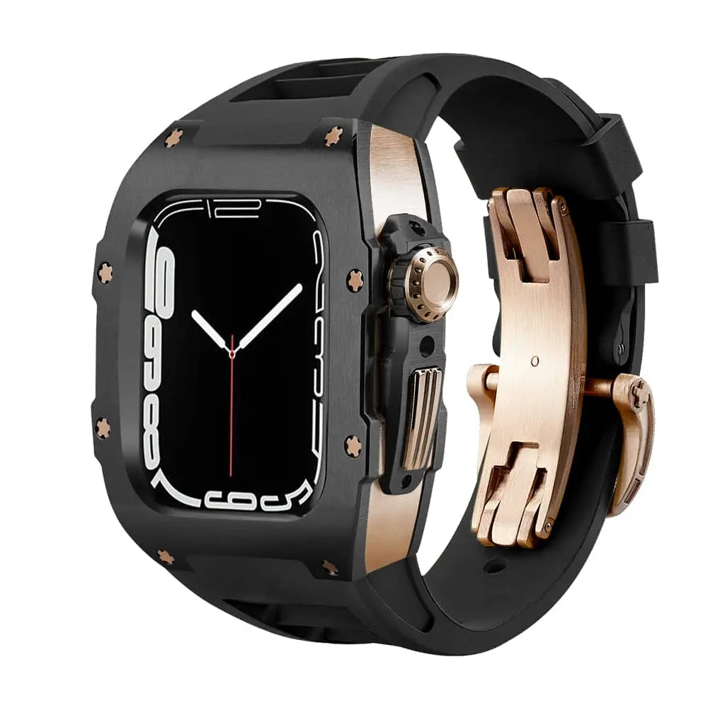 Titanium Case & Silicone Band for Apple Watch