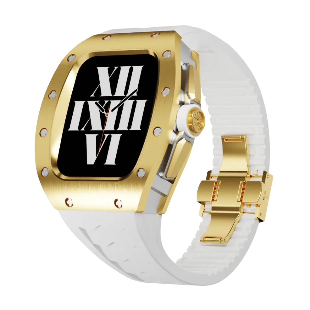 Titanium Case & Silicone Band for Apple Watch