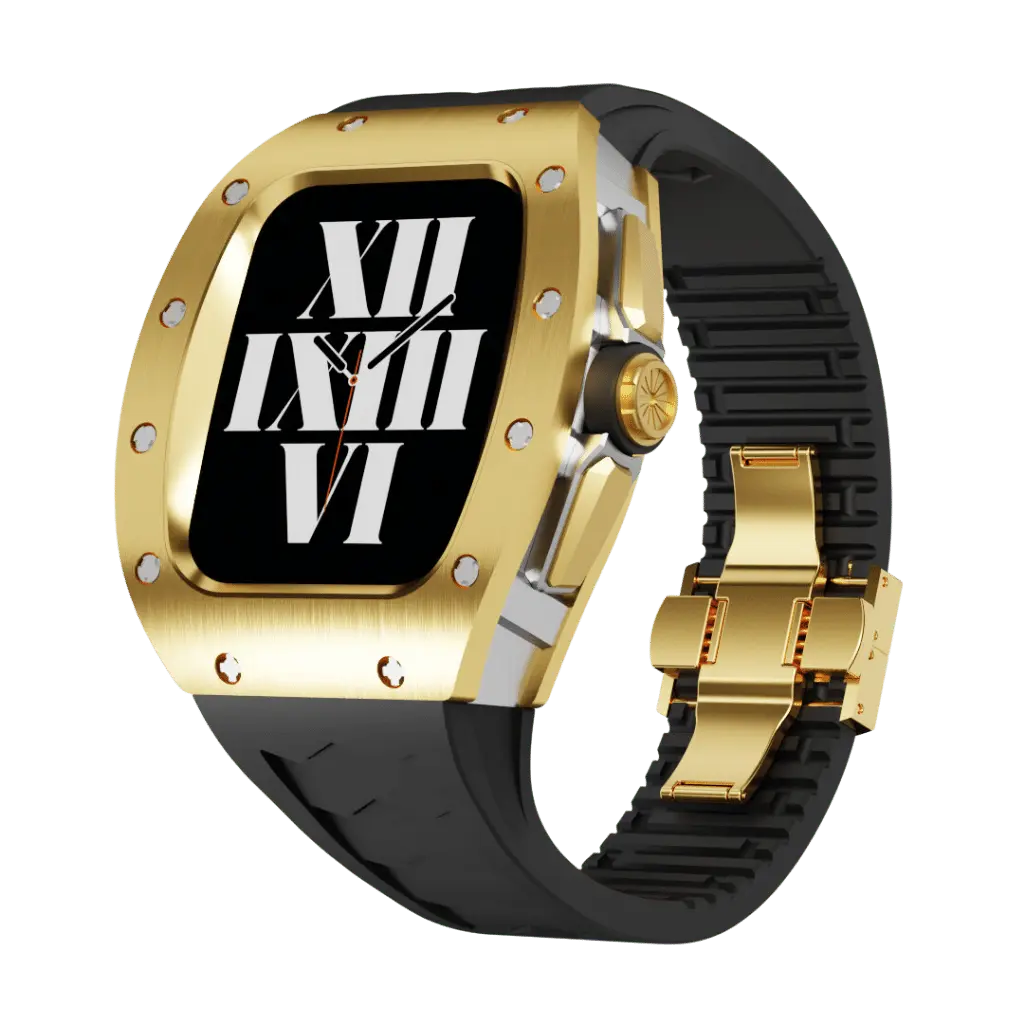 Titanium Case & Silicone Band for Apple Watch