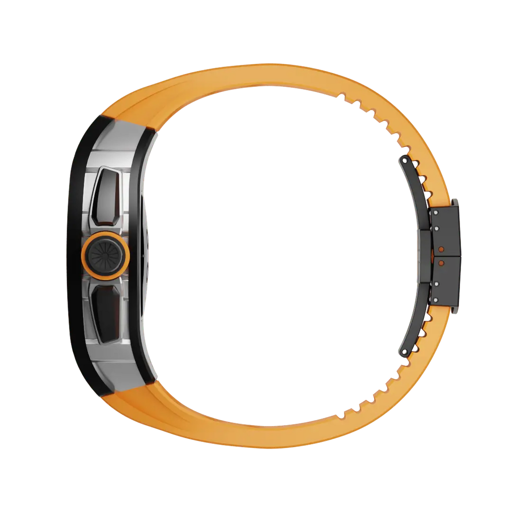 Titanium Case & Silicone Band for Apple Watch