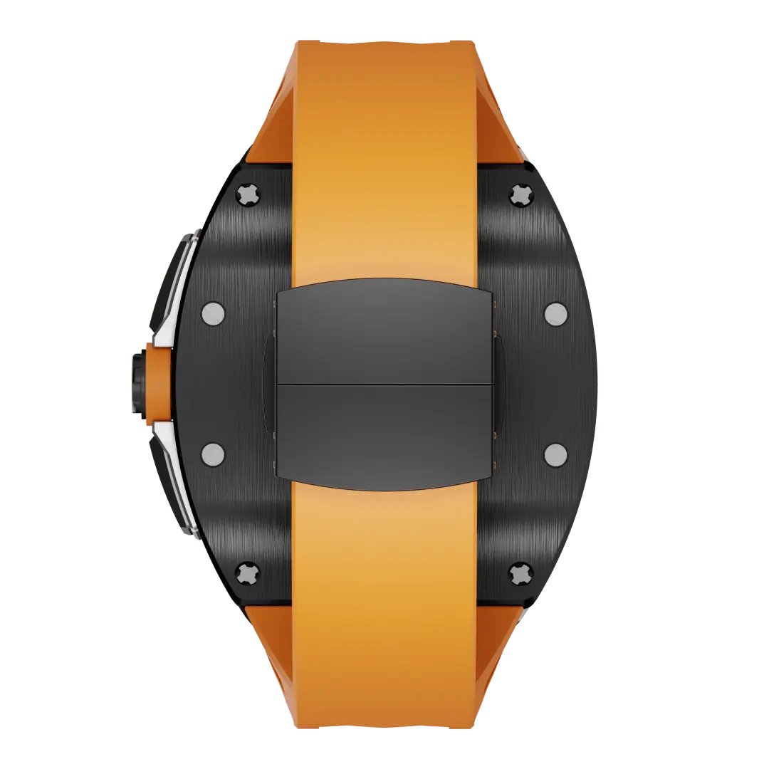 Titanium Case & Silicone Band for Apple Watch