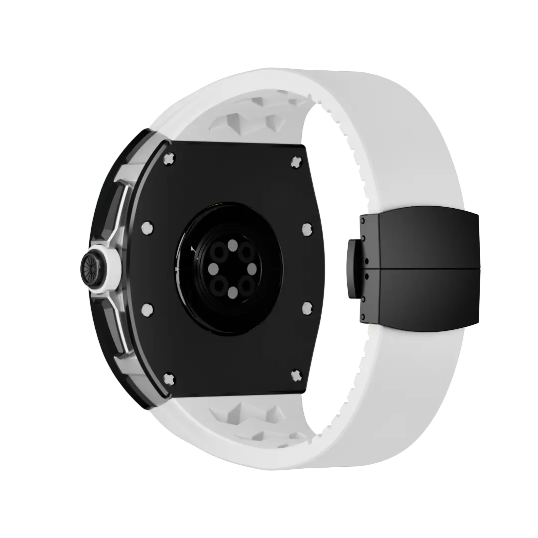 Titanium Case & Silicone Band for Apple Watch