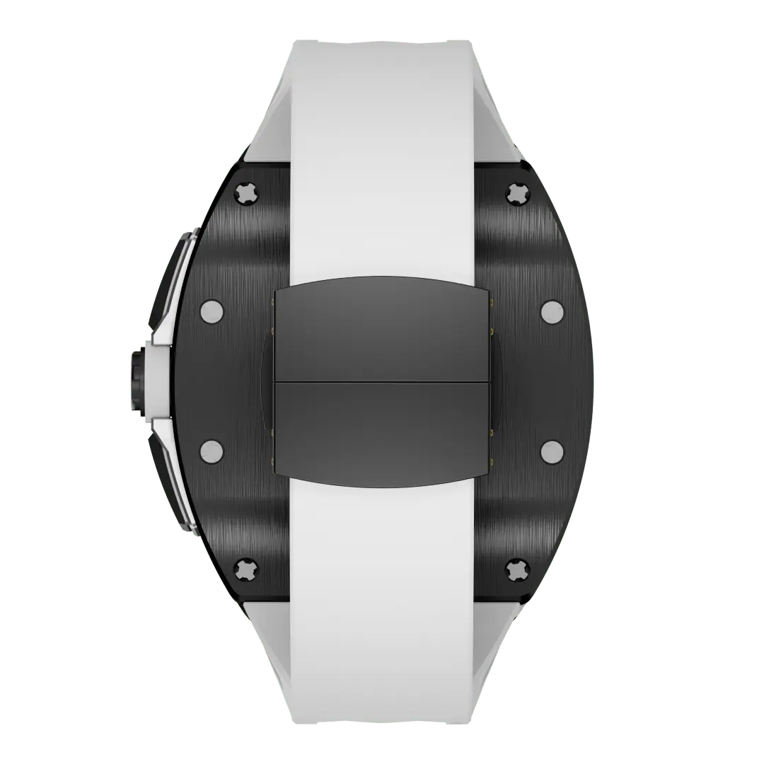 Titanium Case & Silicone Band for Apple Watch