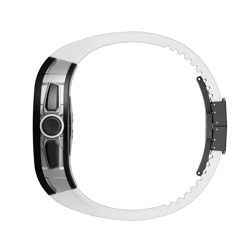 Titanium Case & Silicone Band for Apple Watch