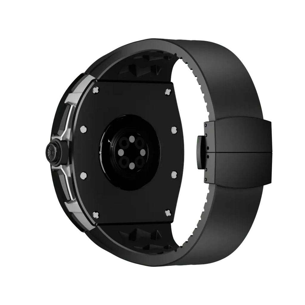 Titanium Case & Silicone Band for Apple Watch