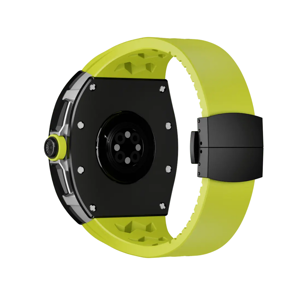 Titanium Case & Silicone Band for Apple Watch