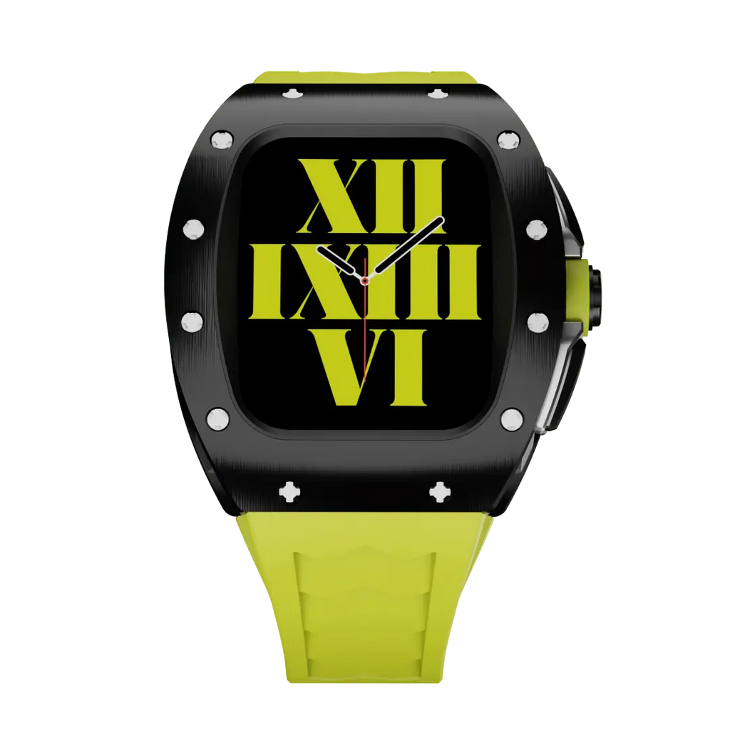 Titanium Case & Silicone Band for Apple Watch