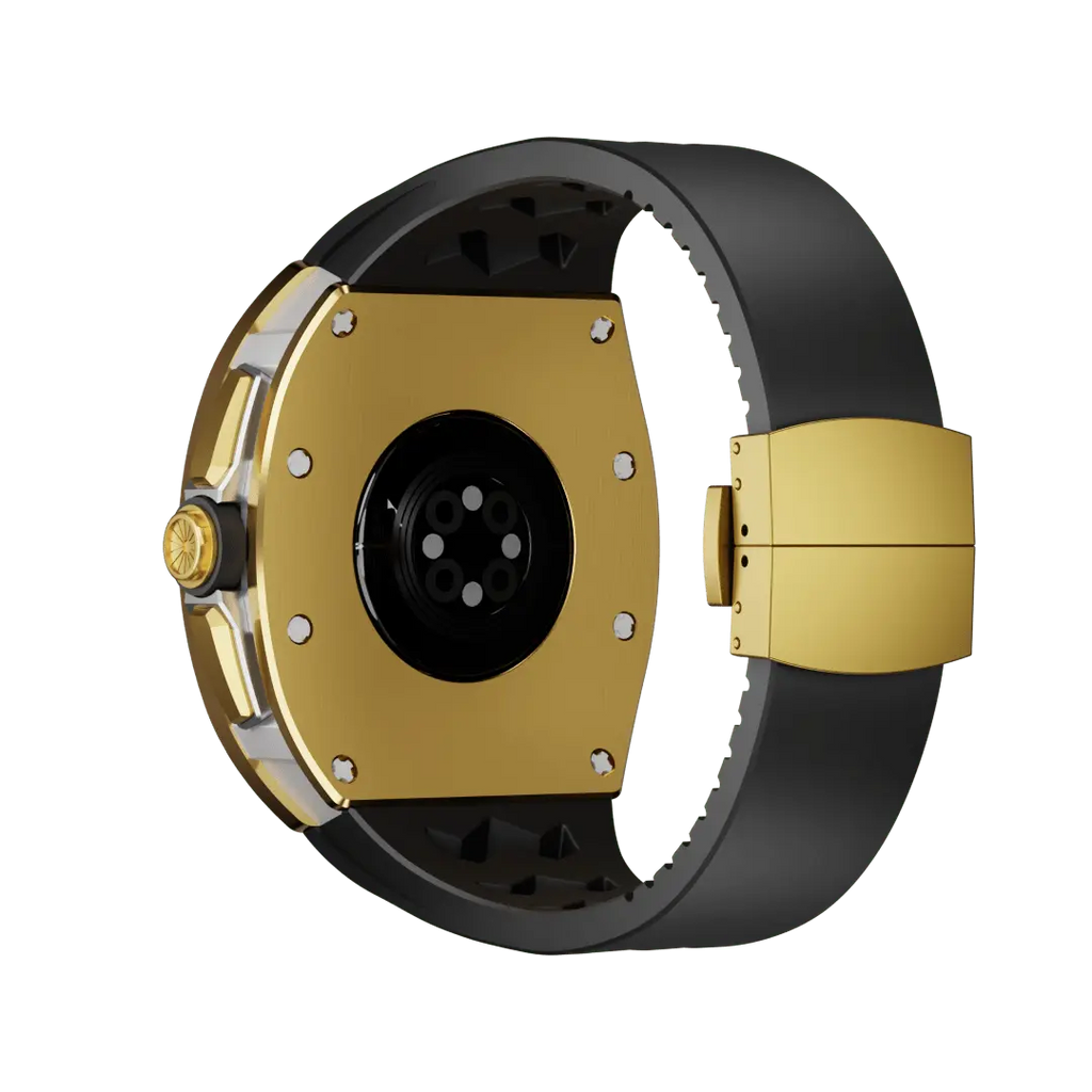 Titanium Case & Silicone Band for Apple Watch