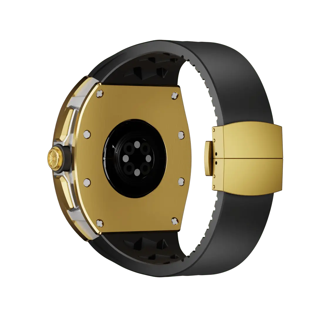 Titanium Case & Silicone Band for Apple Watch