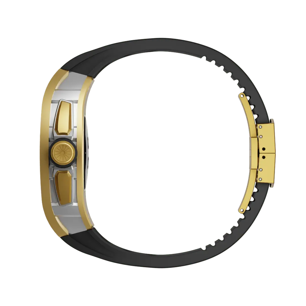 Titanium Case & Silicone Band for Apple Watch