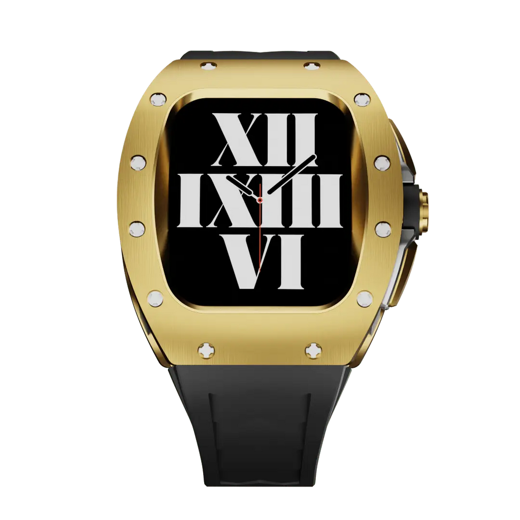 Titanium Case & Silicone Band for Apple Watch