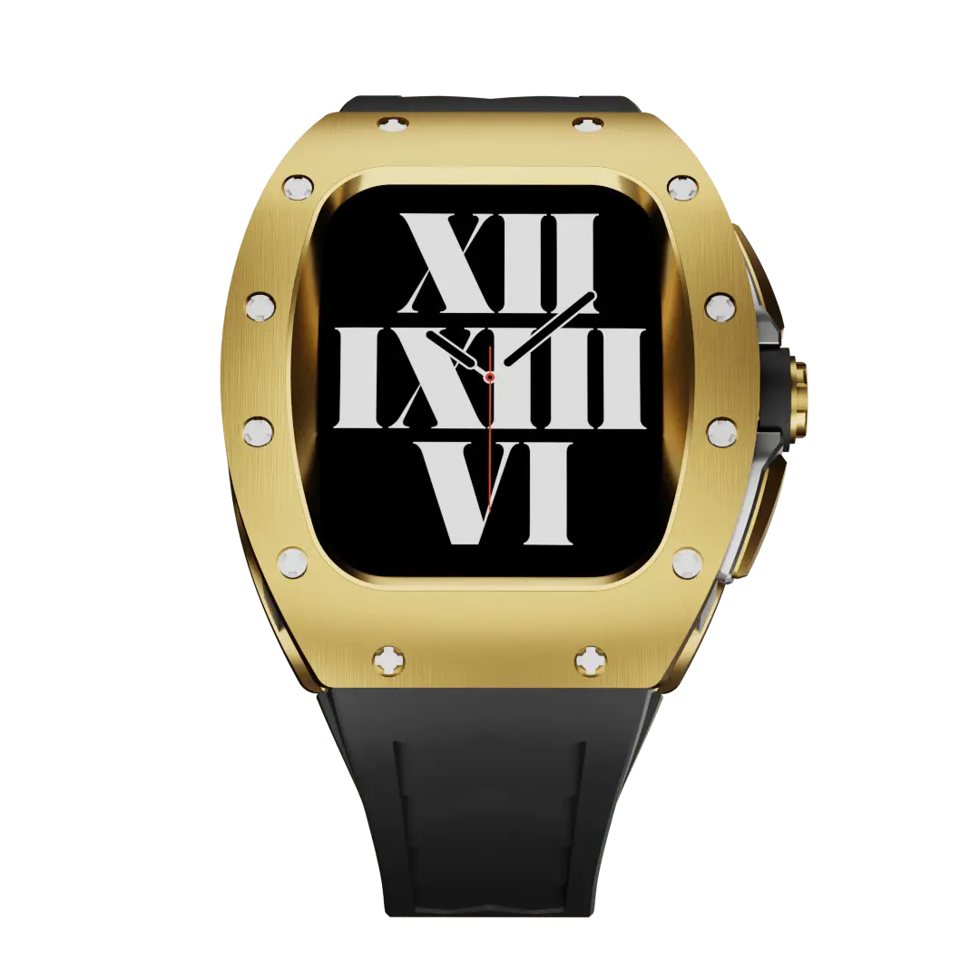 Titanium Case & Silicone Band for Apple Watch