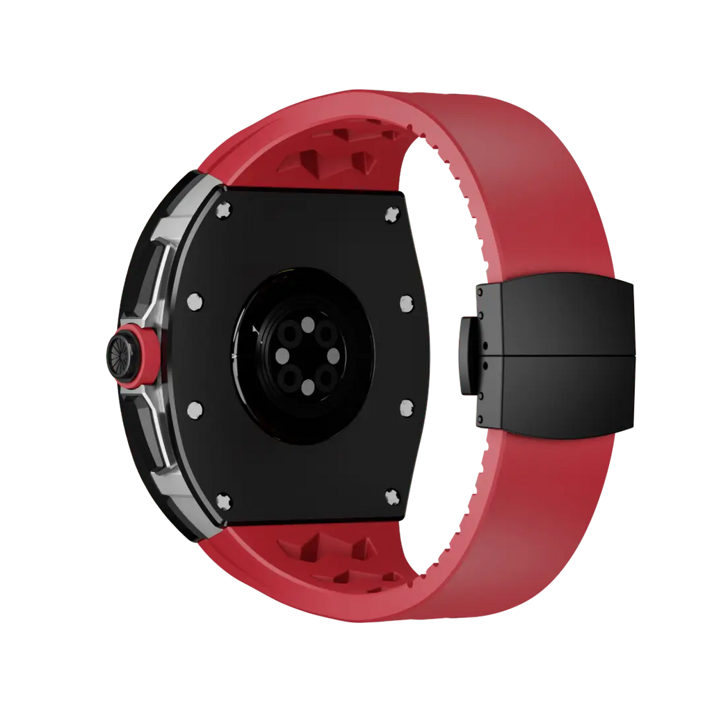 Titanium Case & Silicone Band for Apple Watch