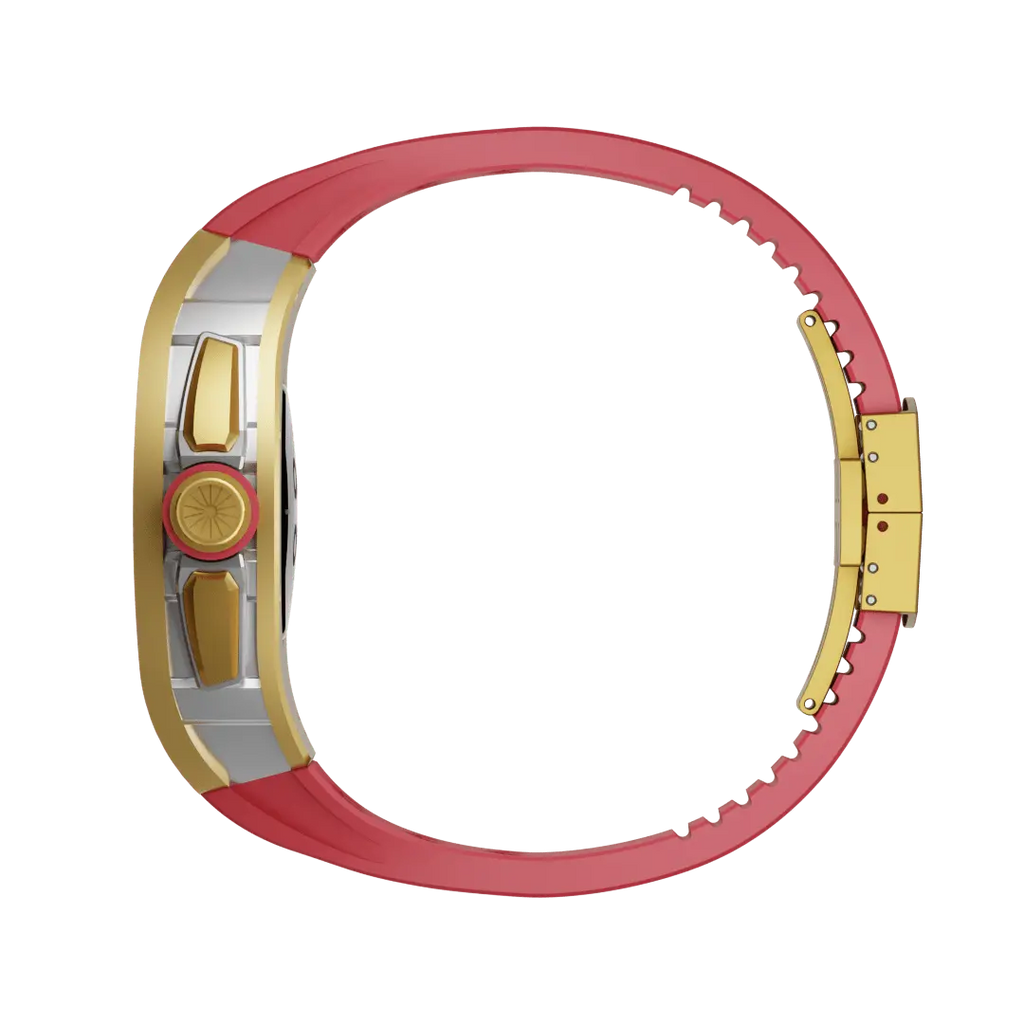 Titanium Case & Silicone Band for Apple Watch