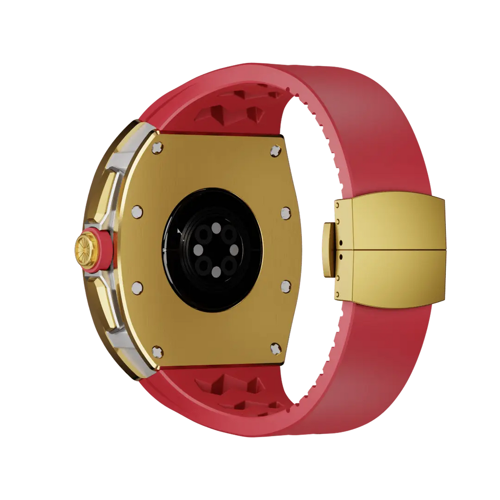 Titanium Case & Silicone Band for Apple Watch