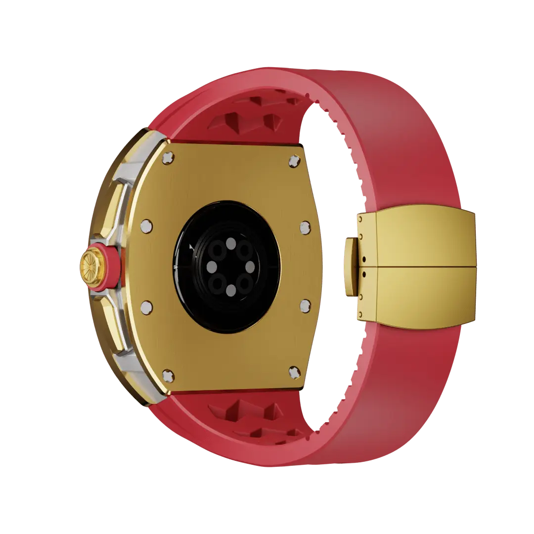 Titanium Case & Silicone Band for Apple Watch