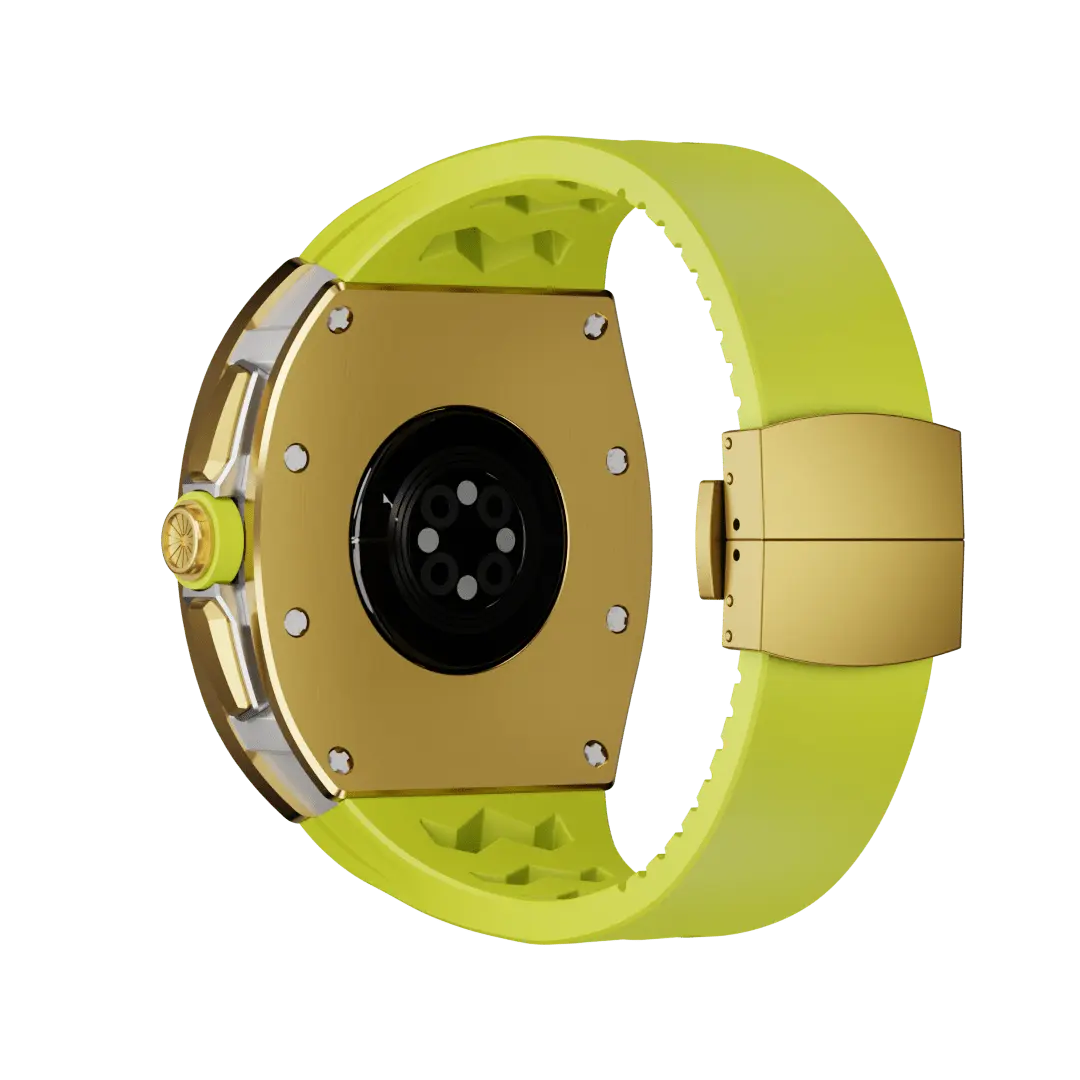 Titanium Case & Silicone Band for Apple Watch