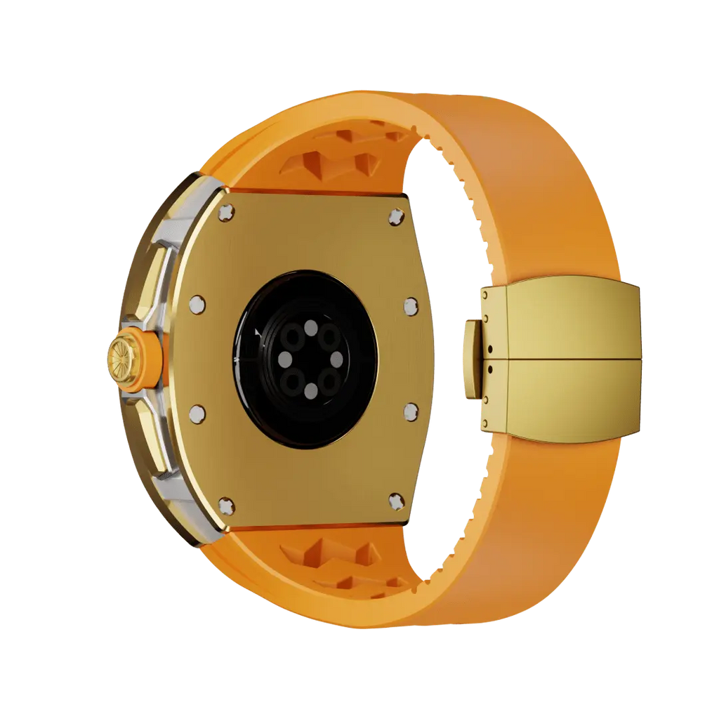 Titanium Case & Silicone Band for Apple Watch