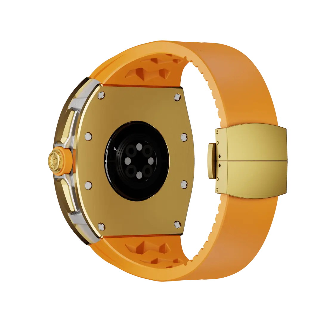 Titanium Case & Silicone Band for Apple Watch