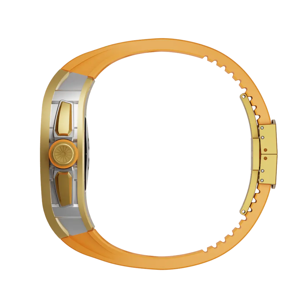 Titanium Case & Silicone Band for Apple Watch