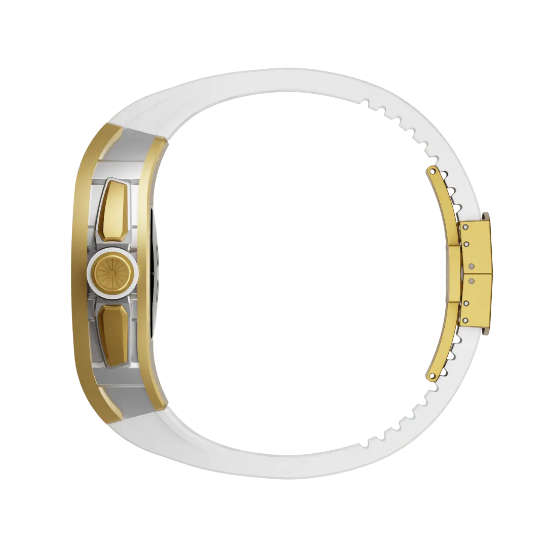 Titanium Case & Silicone Band for Apple Watch