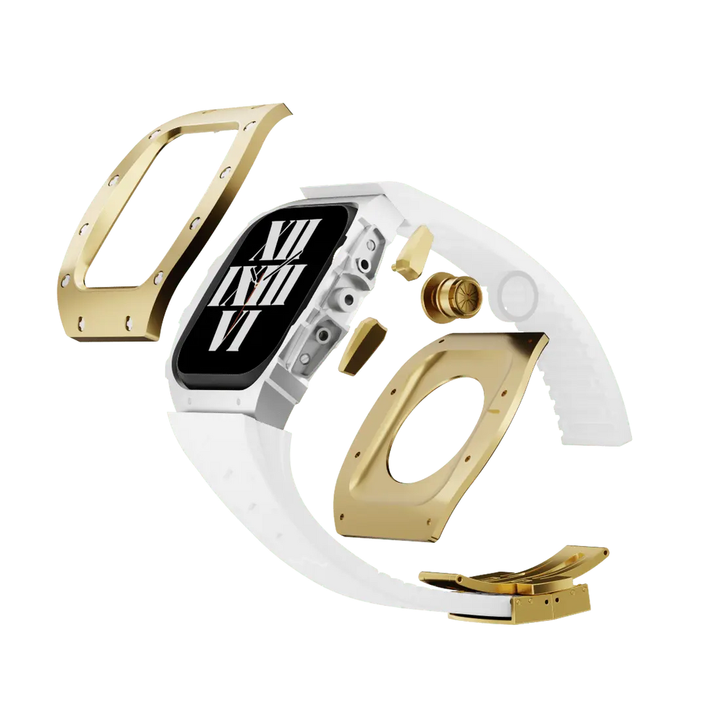 Titanium Case & Silicone Band for Apple Watch