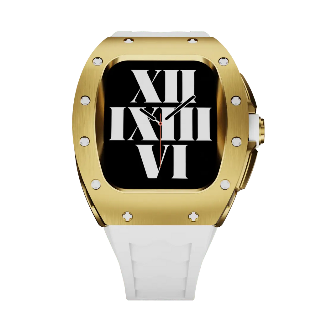 Titanium Case & Silicone Band for Apple Watch