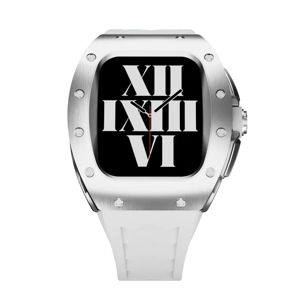 Titanium Case & Silicone Band for Apple Watch