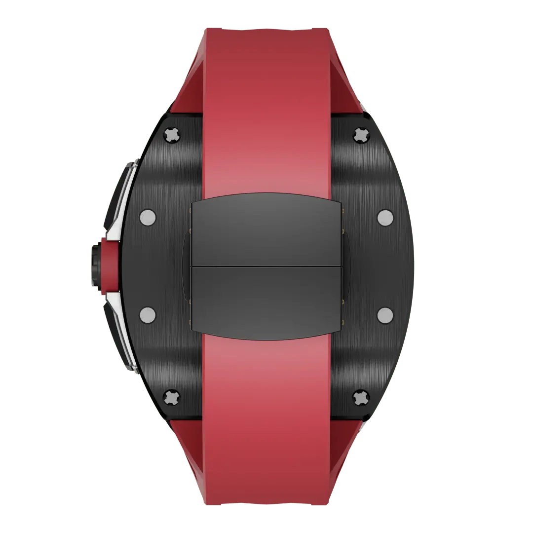 Titanium Case & Silicone Band for Apple Watch