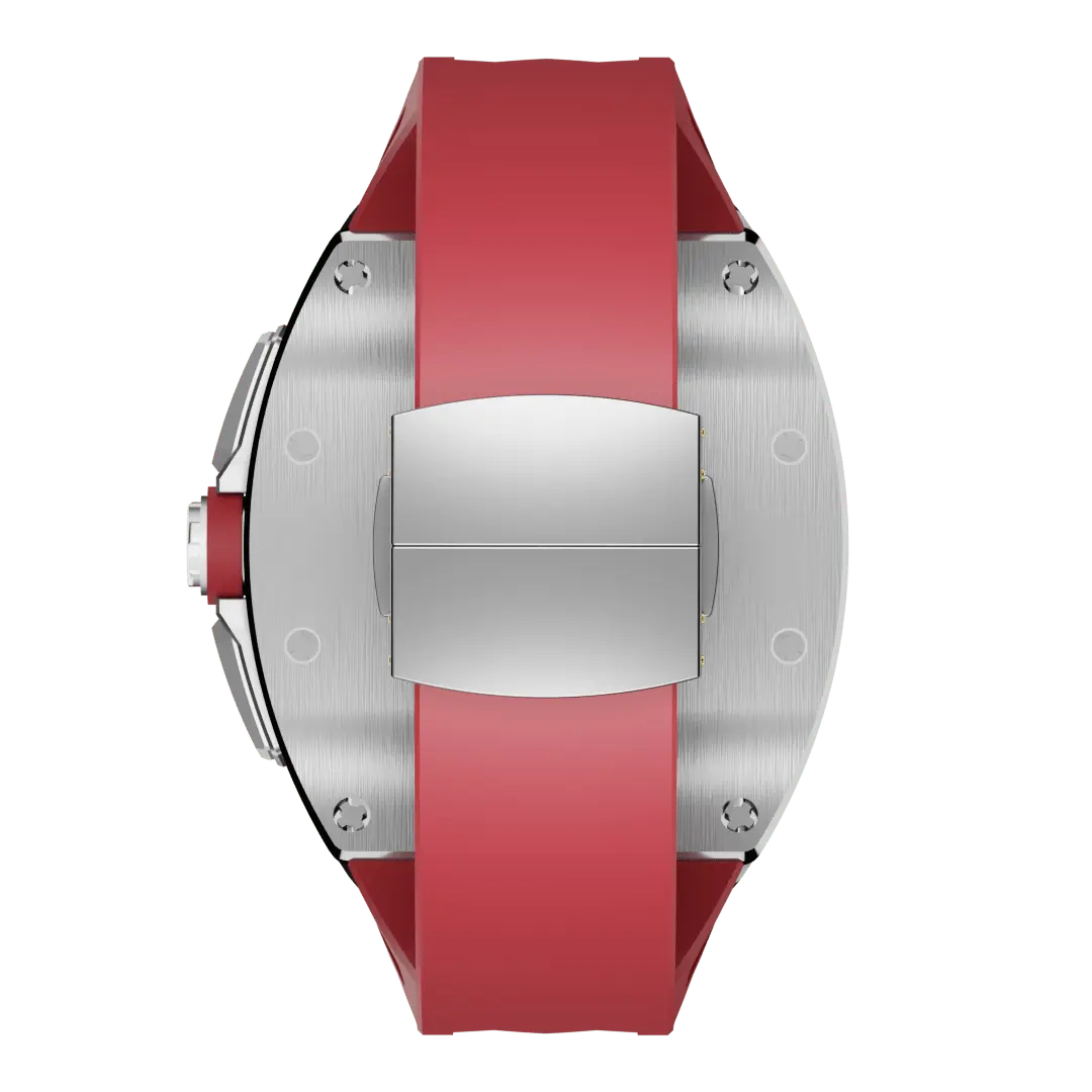 Titanium Case & Silicone Band for Apple Watch