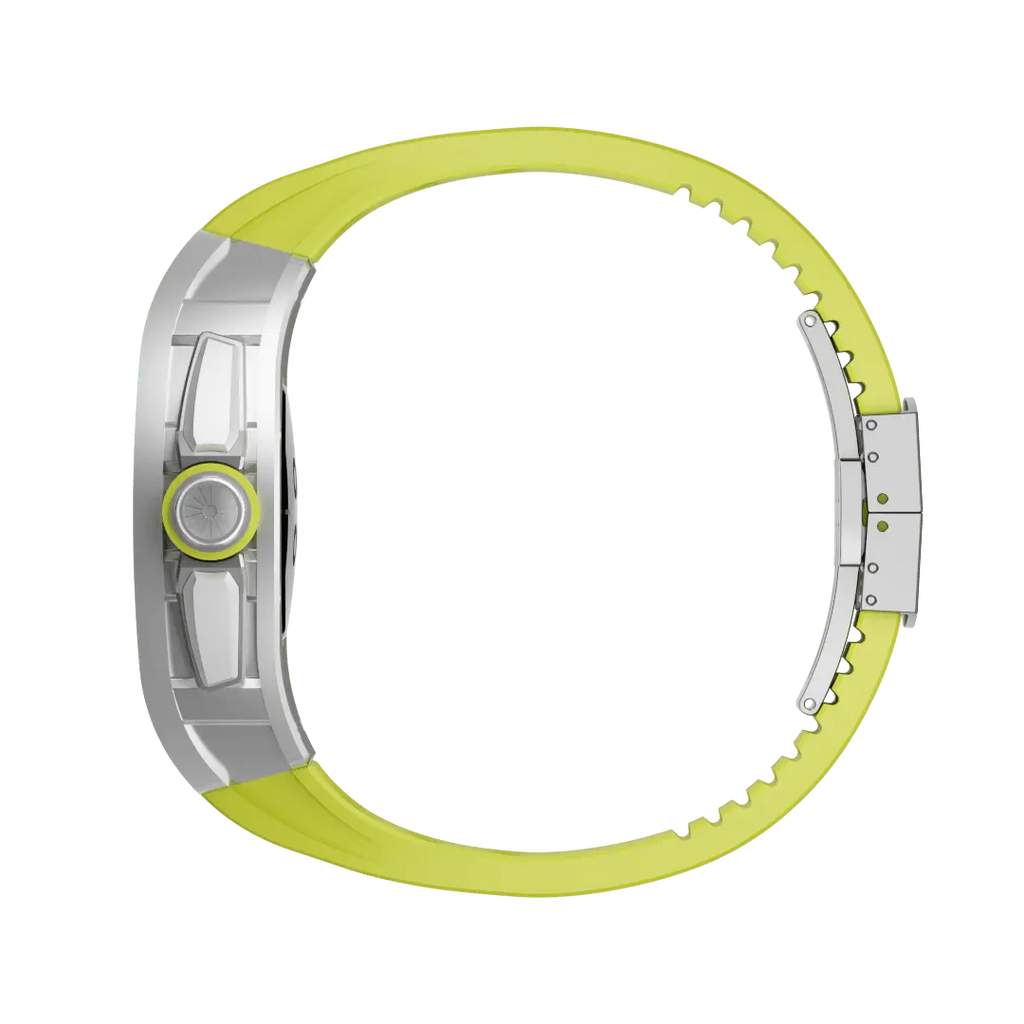 Titanium Case & Silicone Band for Apple Watch