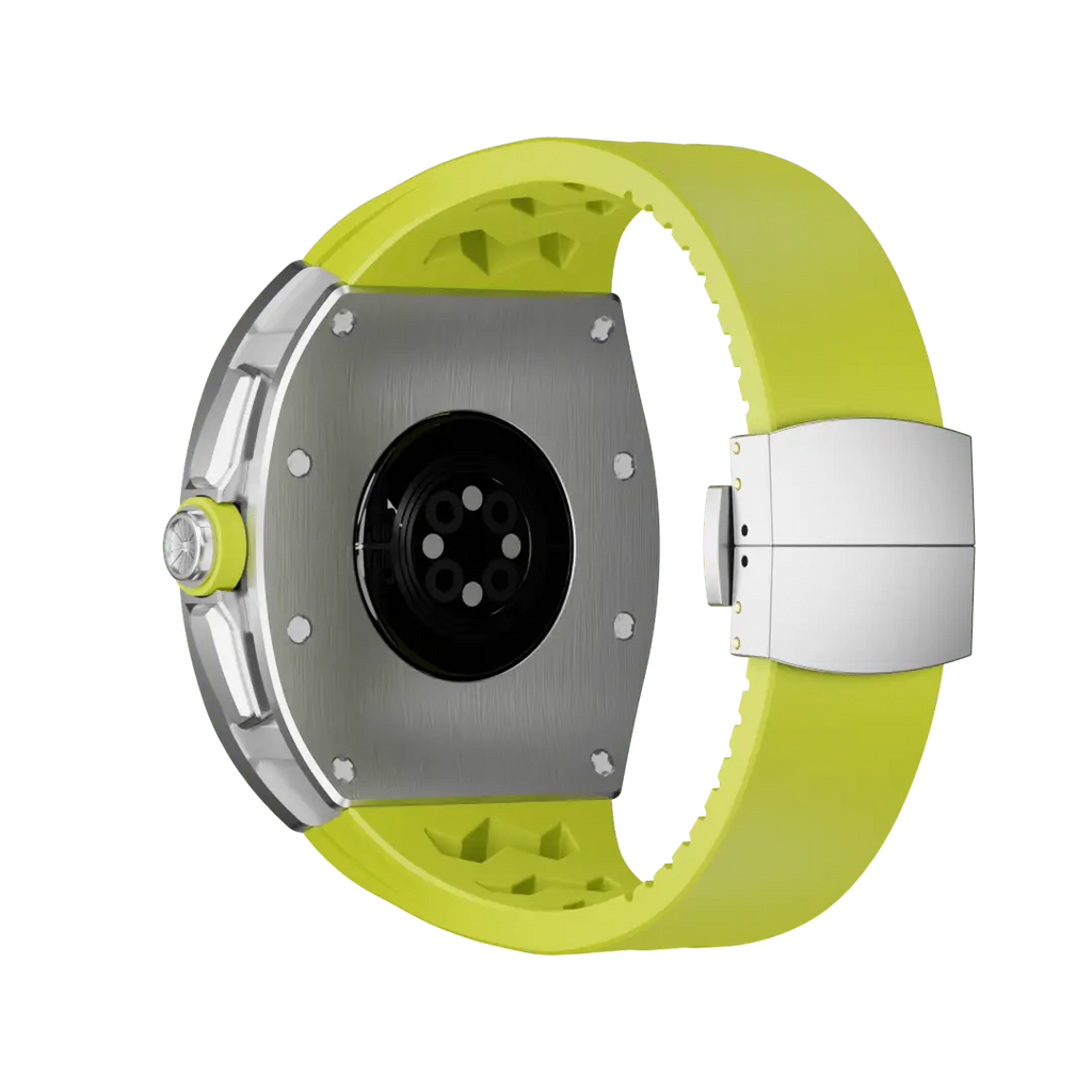 Titanium Case & Silicone Band for Apple Watch