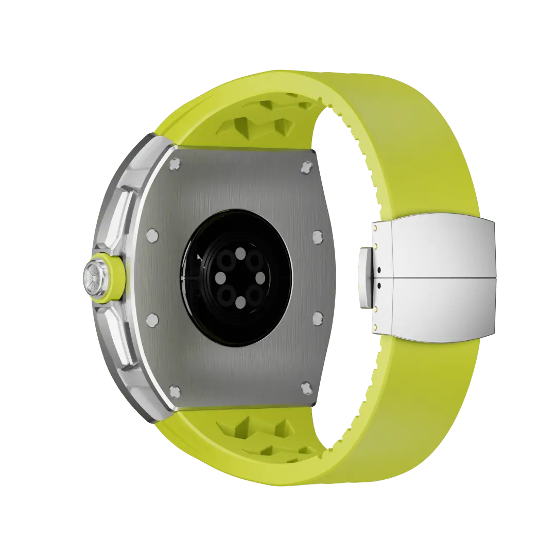 Titanium Case & Silicone Band for Apple Watch