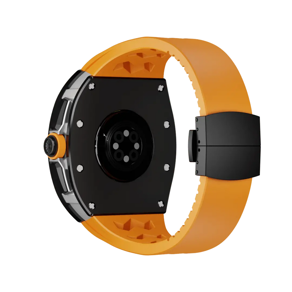 Titanium Case & Silicone Band for Apple Watch