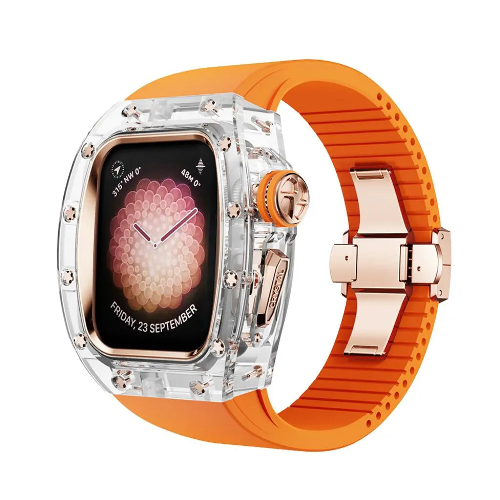 Crystal Case & Band for Apple Watch