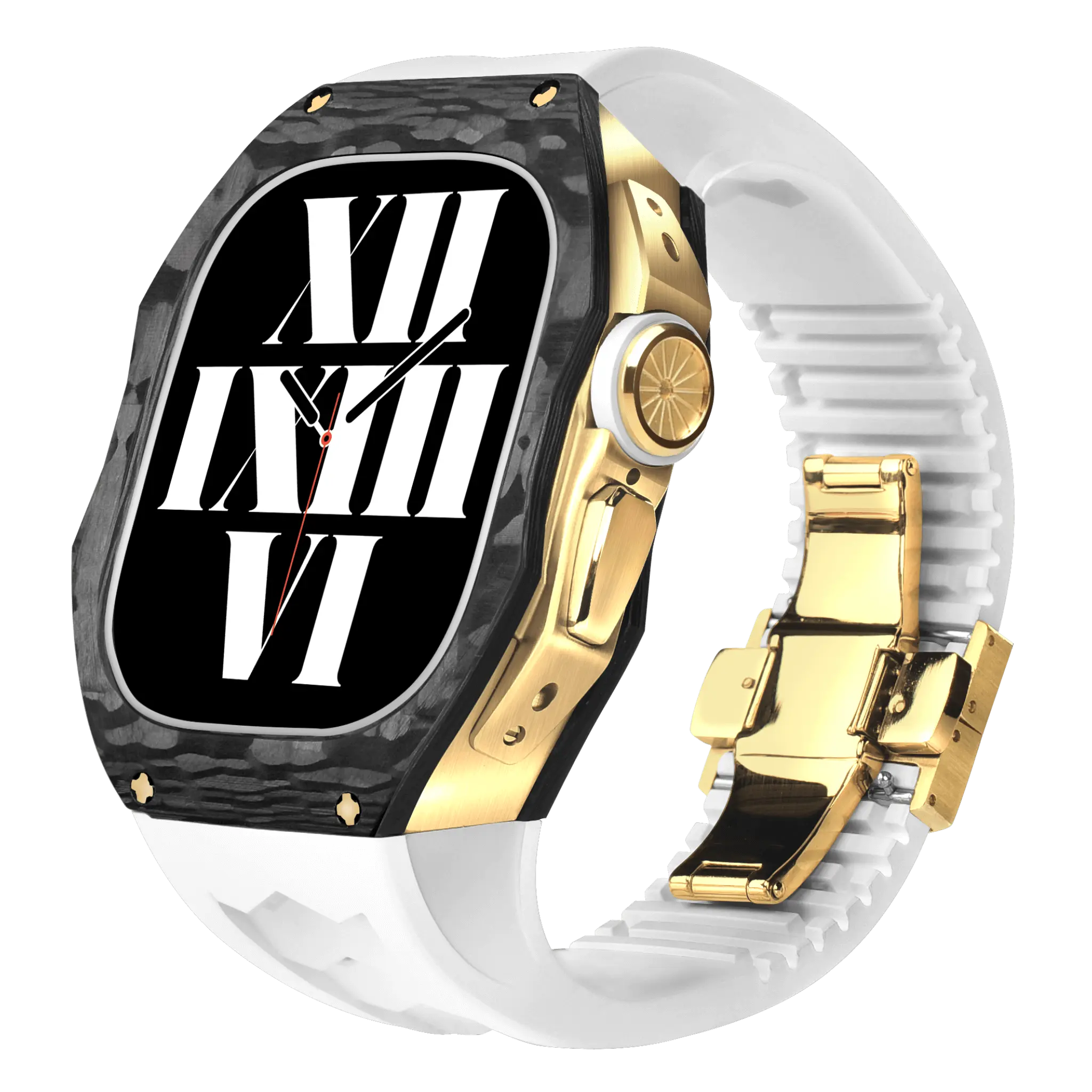 Carbon Fiber Case & Silicone Band for Apple Watch Ultra