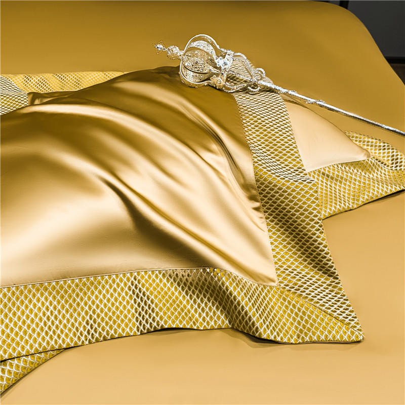 Sada luxusního povlaku na přikrývku Artisan (egyptská bavlna, 1200 nití)