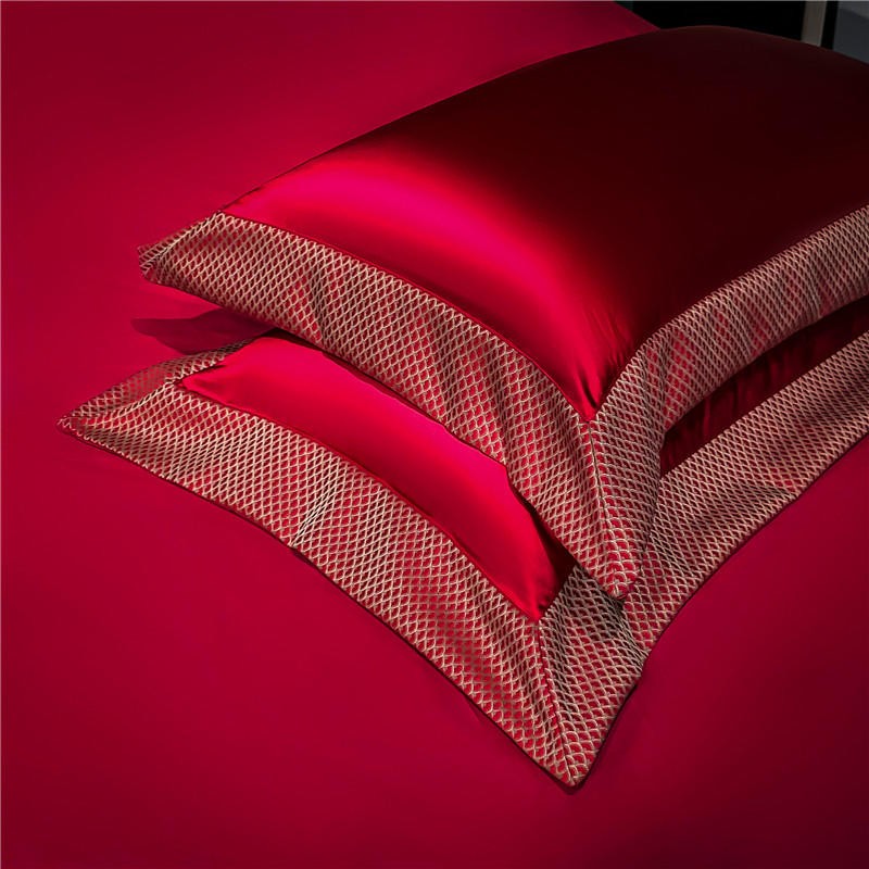 Sada luxusního povlaku na přikrývku Artisan (egyptská bavlna, 1200 nití)