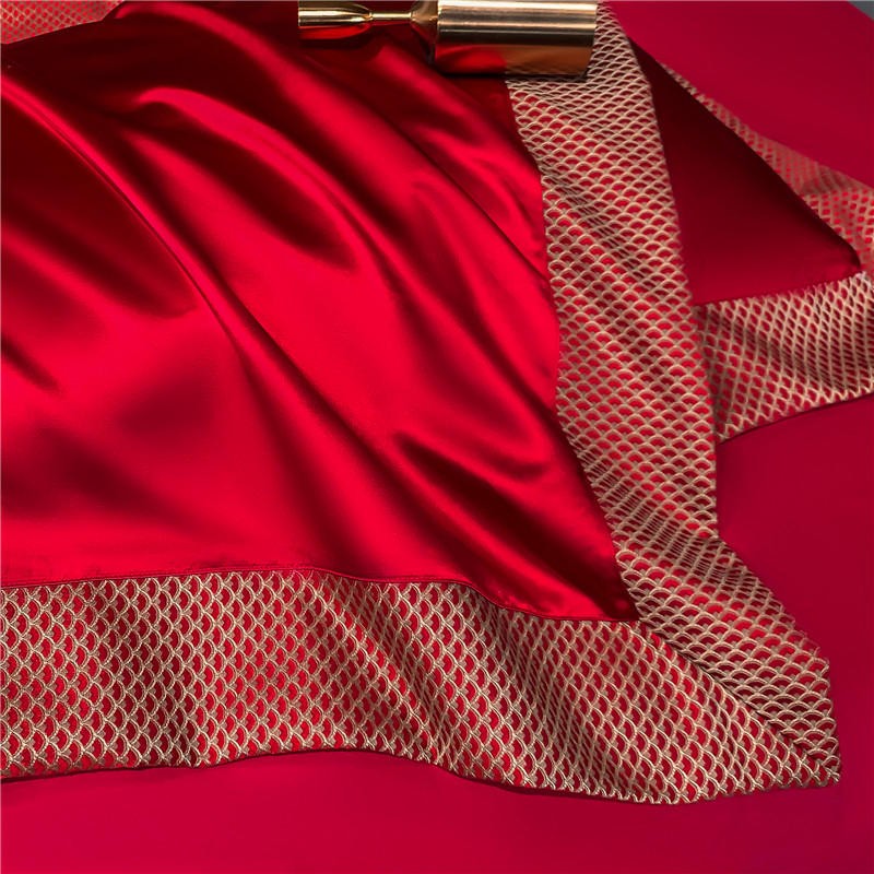 Sada luxusního povlaku na přikrývku Artisan (egyptská bavlna, 1200 nití)