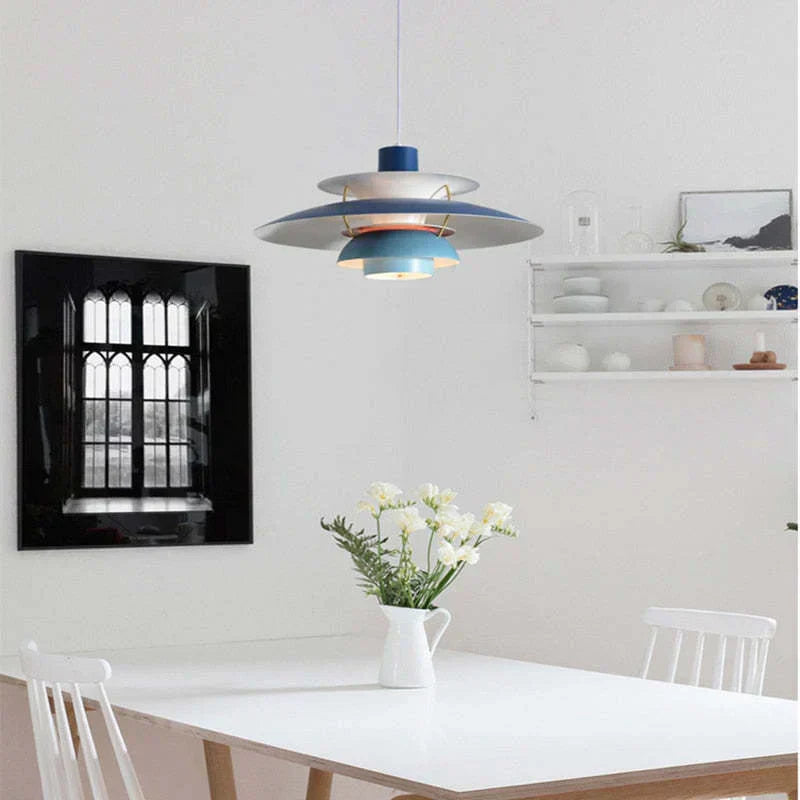 Morandi moderne LED hanglamp met kap