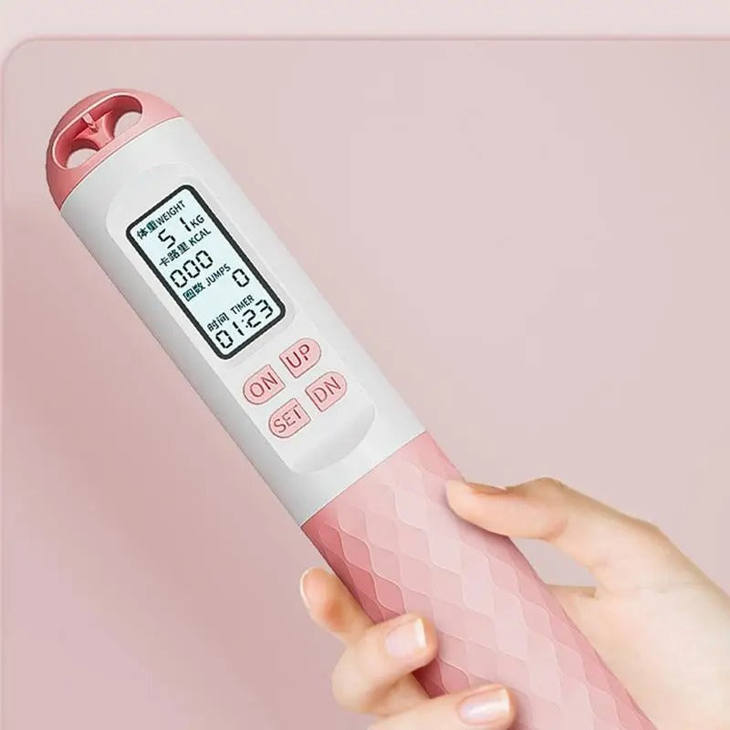 Závažné bezdrátové švihadlo s počítadlem – chytré fitness švihadlo pro domácí cvičení