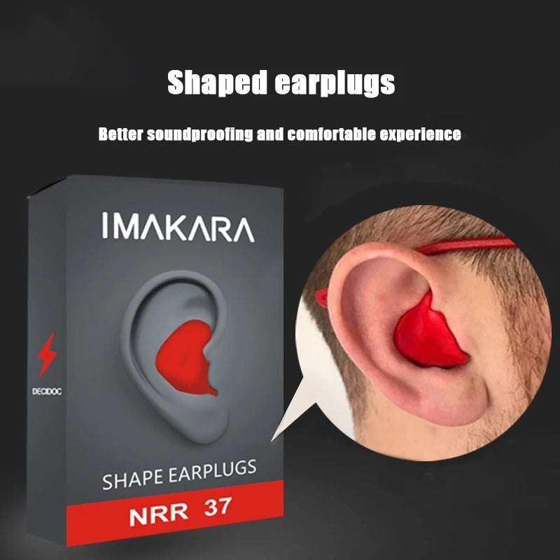 Špunty do uší s potlačením hluku pro spaní