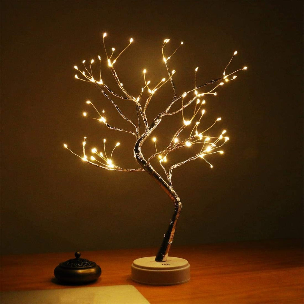 Fernhaven Grove Tree Lamp With 108 Drops Or 36 Pearls